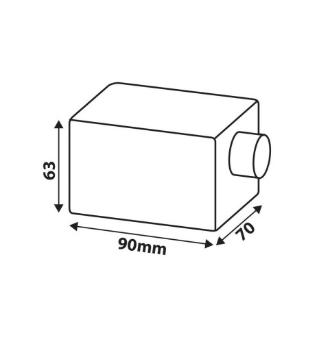 Antifurto meccanico in acciaio per ruota di scorta
