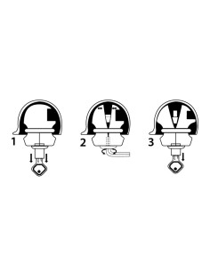 Antifurto per giunto a sfera rimorchio auto 2