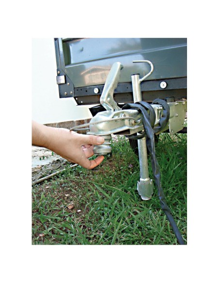 Antifurto per giunto a sfera rimorchio auto