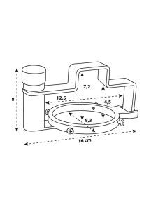 Antifurto tappo serbatoio camion 60 mm 2