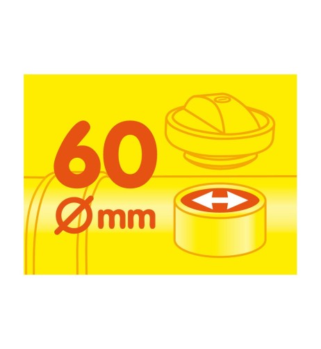 Antifurto tappo serbatoio camion 60 mm