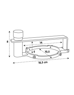 Antifurto tappo serbatoio camion 80 mm 2