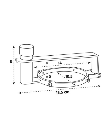Antifurto tappo serbatoio camion 80 mm