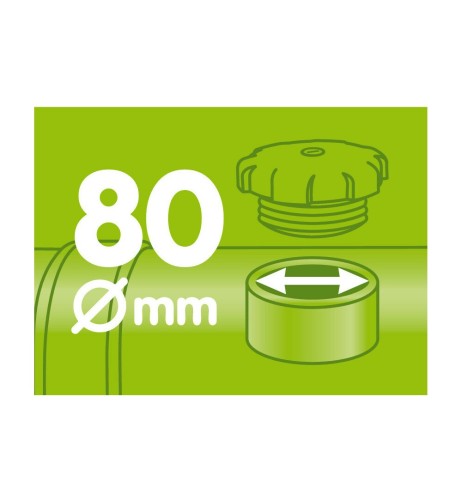 Antifurto tappo serbatoio camion 80 mm