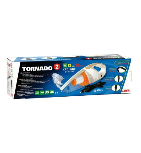 Aspirapolvere 12V accendisigari auto 96W Tornado 2
