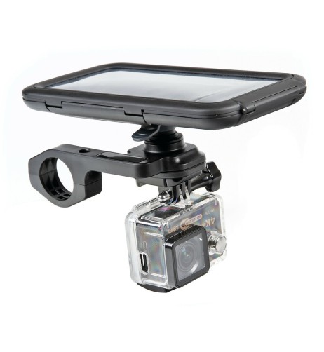 Attacco fisso manubrio con supporto per action cam moto e bici per custodie