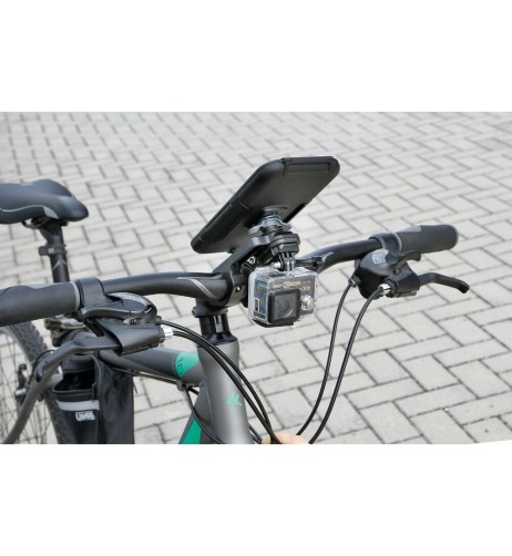 Attacco fisso manubrio con supporto per action cam moto e bici per custodie