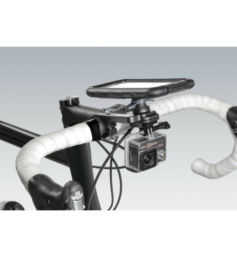 Attacco fisso manubrio con supporto per action cam moto e bici per custodie