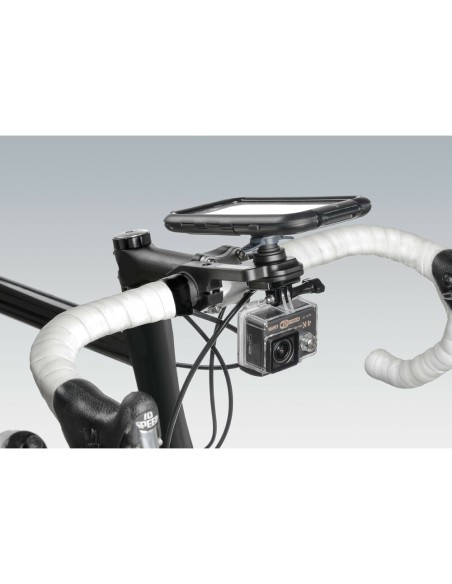 Attacco fisso manubrio con supporto per action cam moto e bici per custodie