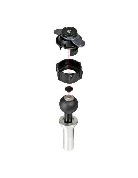 Attacco Opti Tube per canotto di sterzo moto diametro 17 20 5mm