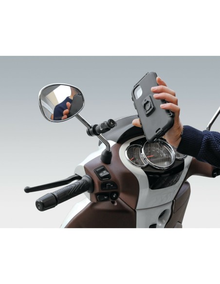 Attacco per custodia smartphone Opti con morsetto diametro 9 14 mm