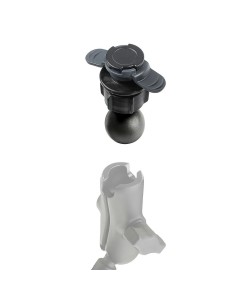 Attacco per supporti RAM sfera 25mm Opti Ball 2