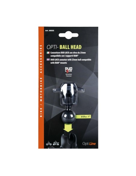 Attacco per supporti RAM sfera 25mm Opti Ball