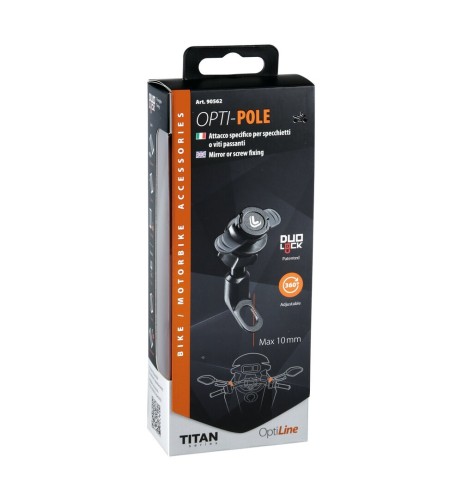 Attacco specifico per specchietti o viti passanti Opti Pole