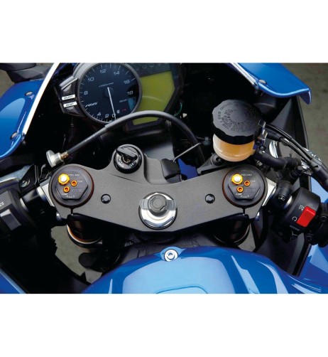 Attacco Titan Optiline per canotto di sterzo moto 10 25mm
