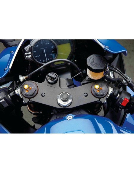 Attacco Titan Optiline per canotto di sterzo moto 10 25mm