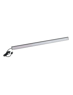 Bandiera luminosa 60cm struttura in alluminio 67 Led effetto neon USB