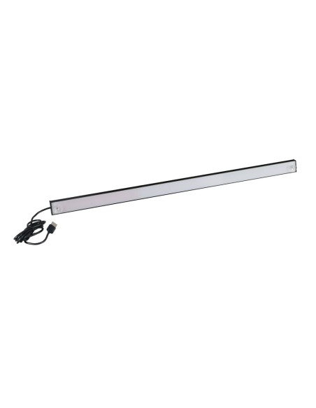 Bandiera luminosa 60cm struttura in alluminio 67 Led effetto neon USB