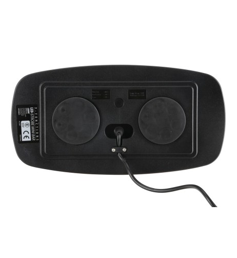 Barra lampeggiante LED arancio 7 funzioni 12 24V IP67 magnetica