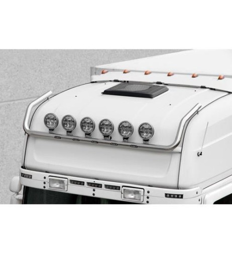 Barra portafari inox tetto camion Type 1 Mercedes Actros MP3 2008 2013