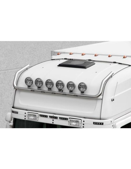 Barra portafari inox tetto camion Type 1 Mercedes Actros MP3 2008 2013