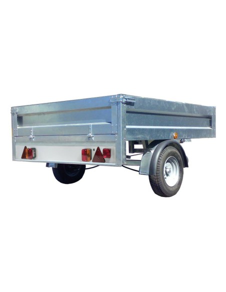 Barra segnaletica posteriore 120cm 12V con portatarga omologata