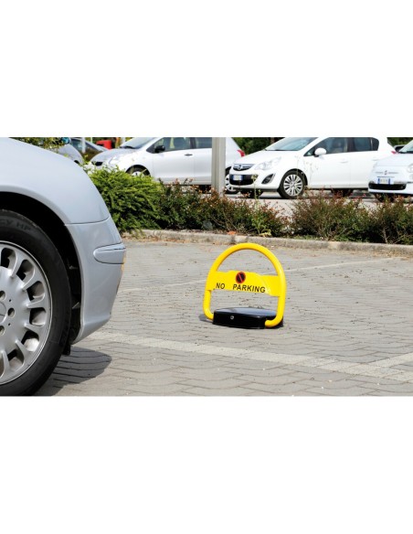 Barriera di parcheggio automatica a batteria con telecomando