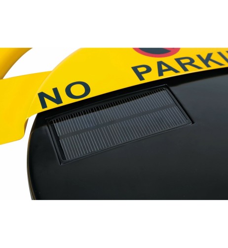 Barriera di parcheggio automatica a batteria pannello solare con telecomand