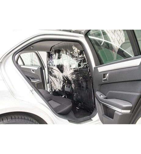 Barriera divisoria protettiva per abitacoli veicoli 200x120cm