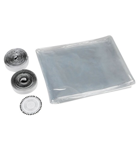 Barriera divisoria protettiva per abitacoli veicoli 200x120cm