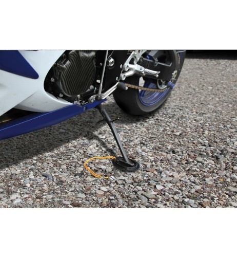 Base appoggio cavalletto moto