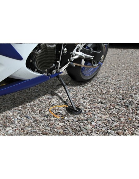 Base appoggio cavalletto moto