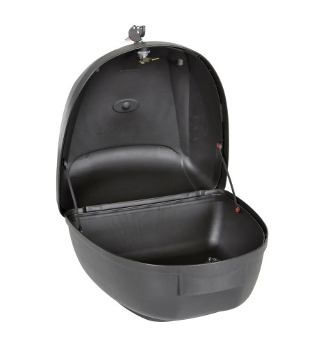 Bauletto posteriore moto scooter 28 litri con piastra di fissaggio