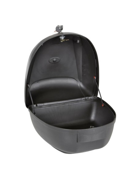 Bauletto posteriore moto scooter 28 litri con piastra di fissaggio