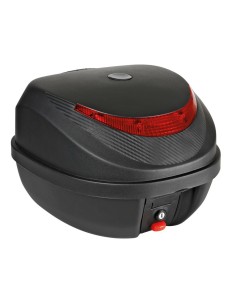 Bauletto posteriore moto scooter 31 litri con piastra di fissaggio