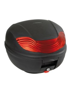 Bauletto posteriore moto scooter 32 litri con piastra di fissaggio