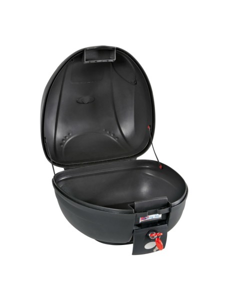 Bauletto posteriore moto scooter 32 litri con piastra di fissaggio