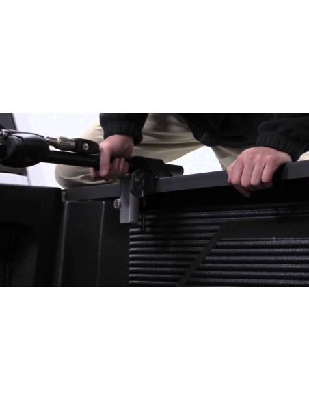 Bikerbar Barra di fissaggio portabici per pianale furgoni e pickup