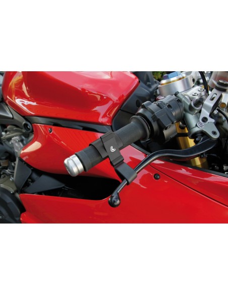 Blocco di sicurezza leva freno anteriore moto