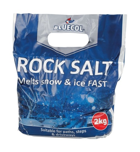 Bluecol Rock Salt sale antighiaccio biodegradabile 2 Kg