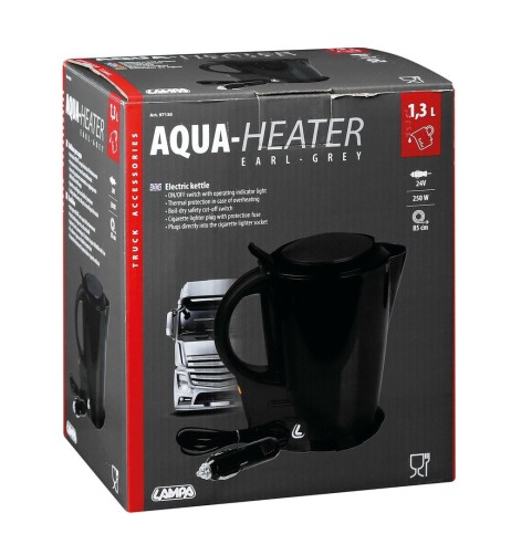 Bollitore acqua camion accendisigari 24V 250W
