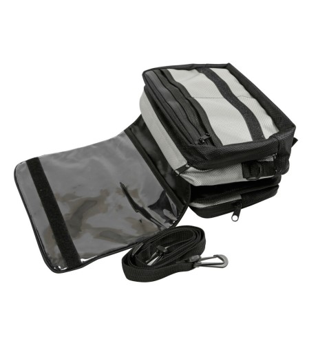 Borsa manubrio bicicletta portaoggetti impermeabile tracolla e maniglia