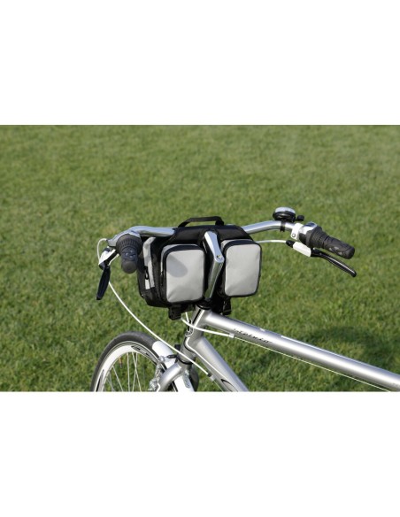 Borsa manubrio bicicletta portaoggetti impermeabile tracolla e maniglia