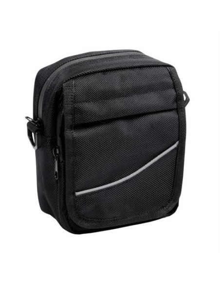 Borsa manubrio bicicletta portaoggetti impermeabile con tracolla