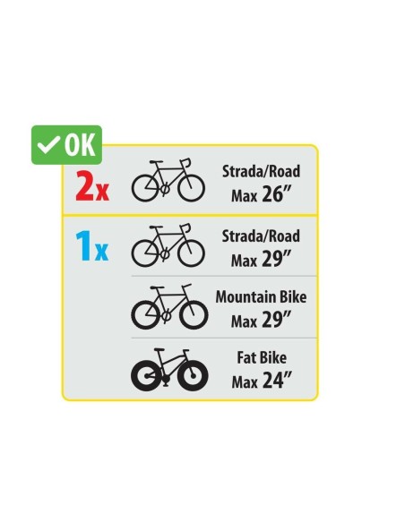 Borsa porta ruote bicicletta