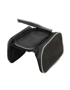 Borsa telaio bici a 3 comparti con porta telefono 2