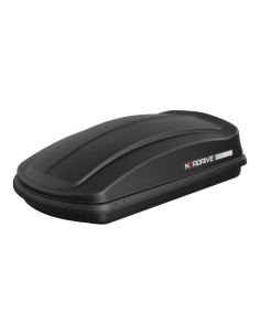 Box Auto Portatutto Portapacchi Nordrive in ABS 330 litri Nero Goffrato