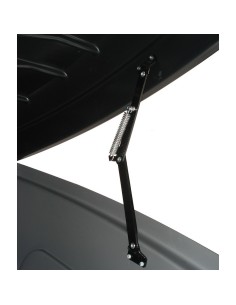 Box Auto Portatutto Portapacchi Nordrive in ABS 330 litri Nero lucido 2