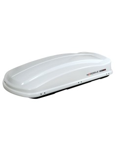 Box Auto Portatutto Portapacchi Nordrive in ABS 430 litri Bianco Lucido