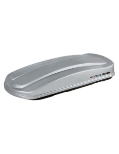 Box Auto Portatutto Portapacchi Nordrive in ABS 430 litri Grigio Goffrato